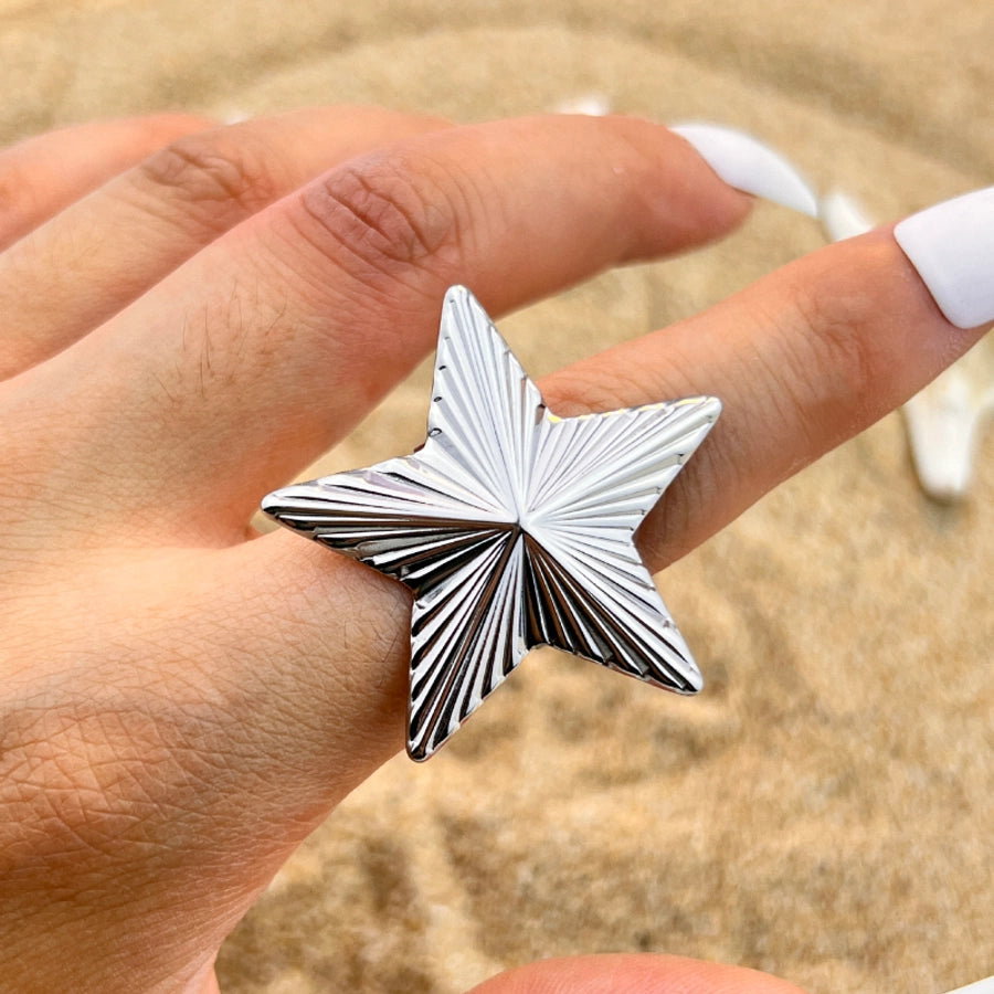 Retro Luxurious Pentagram Steel