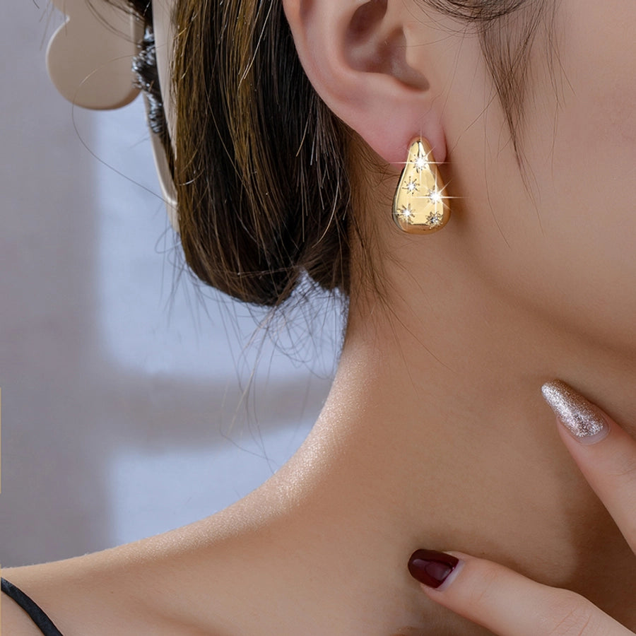 water droplets 14k gold