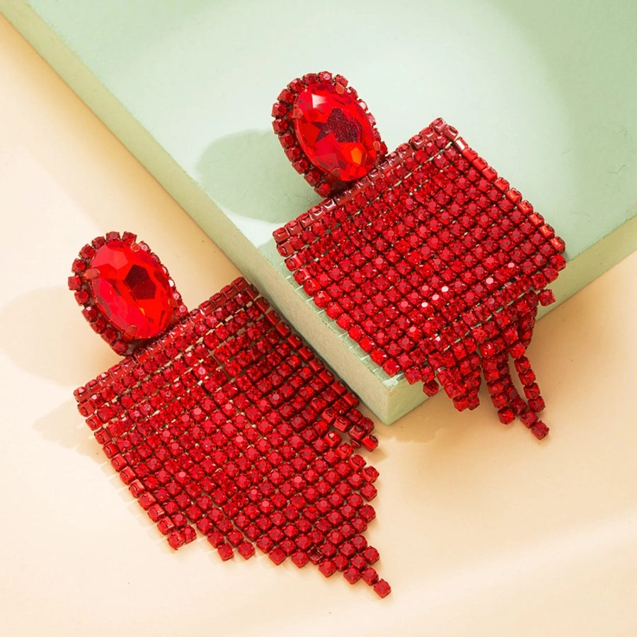 long diamond earrings
