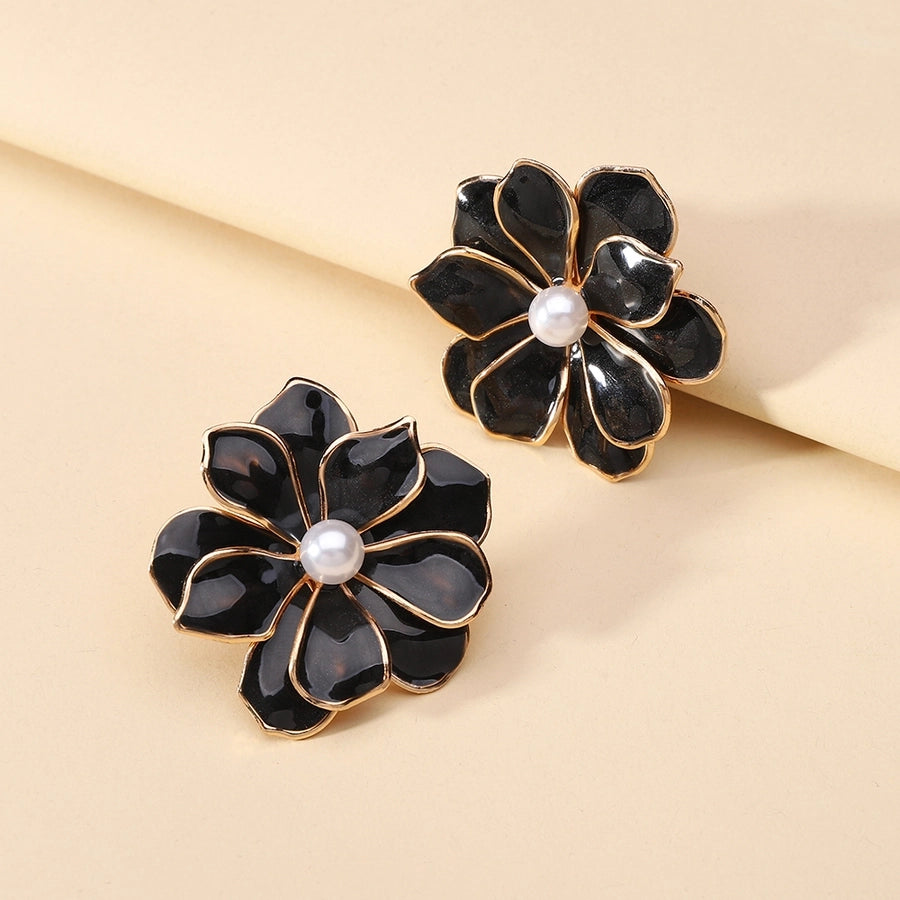 Flower Painted Enamel