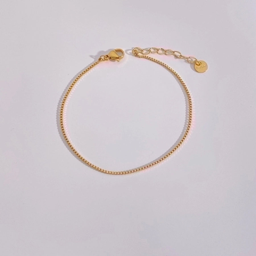 Stainless Steel Gold Plated Bracelets