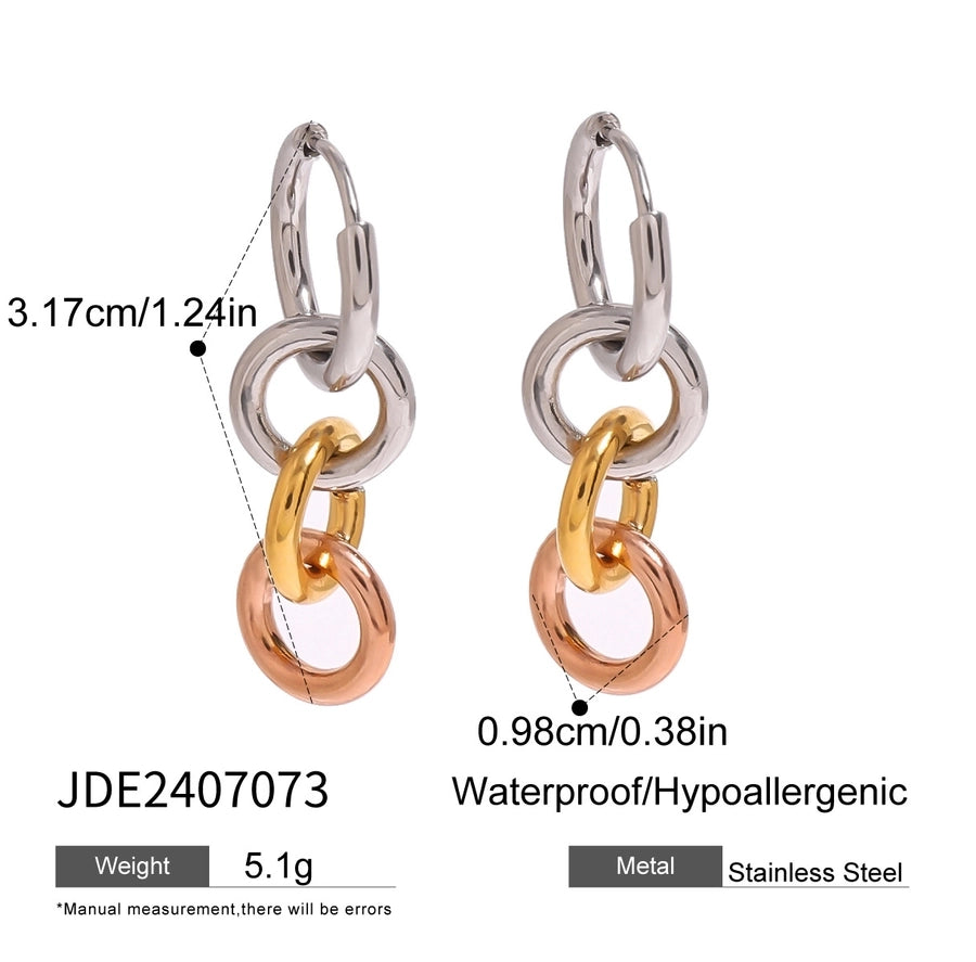 Style Geometric Mixed Stainless Steel