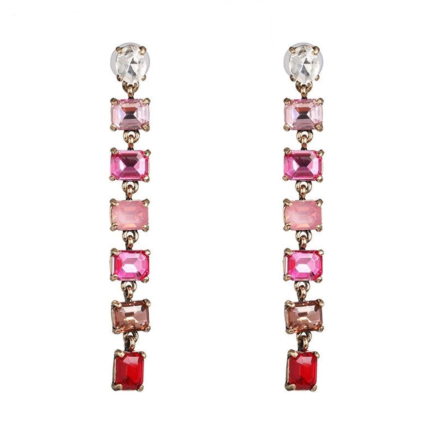 geometric diamond ear