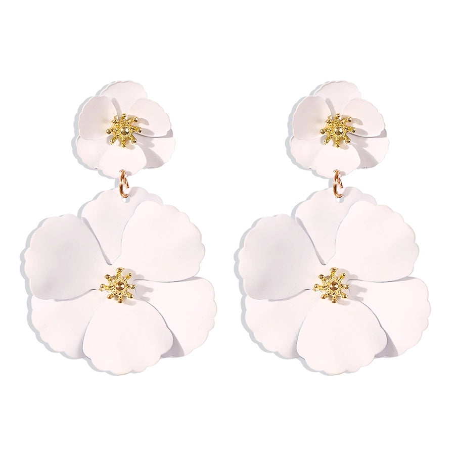 forest flower earrings