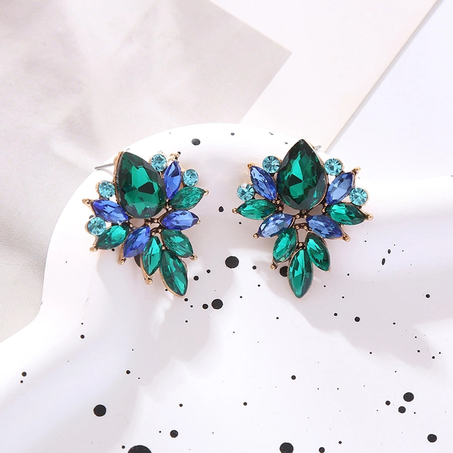 flower inlay glass