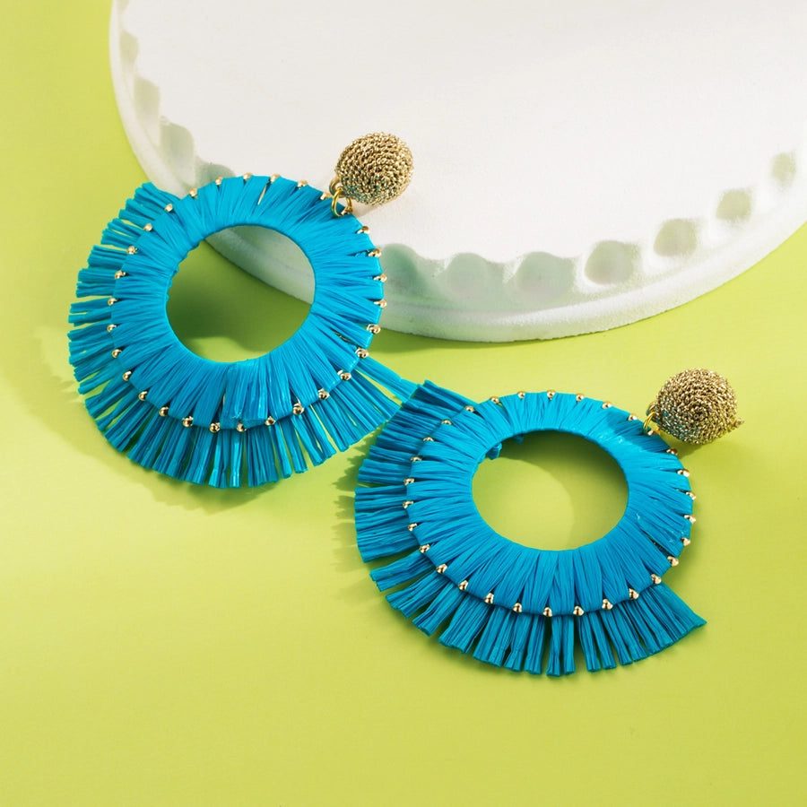 Color Block raffia