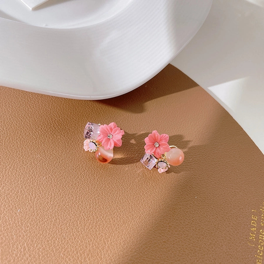 elegant flower arylic