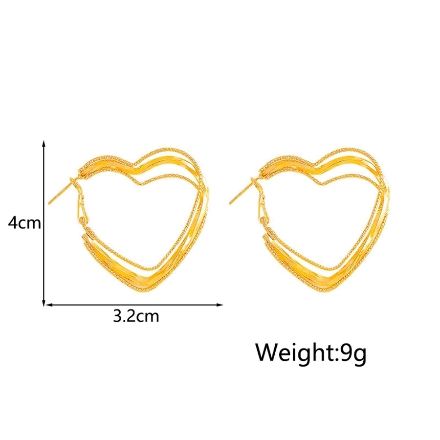 Heart Shape Hoop