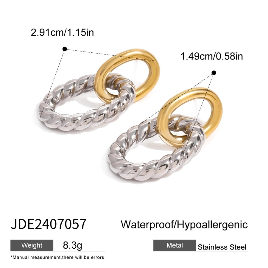 Style Geometric Mixed Stainless Steel