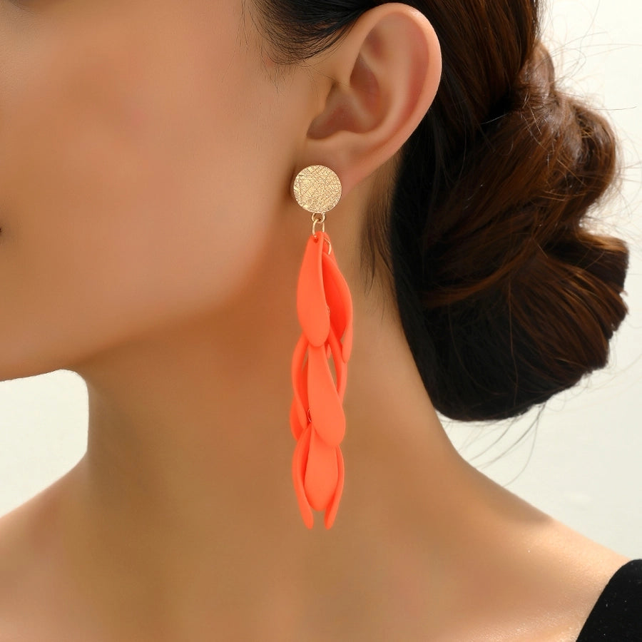 petal earrings