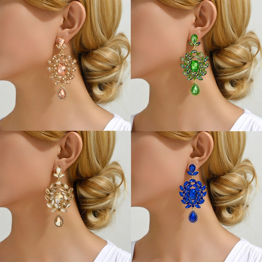 luxurious glass dangling