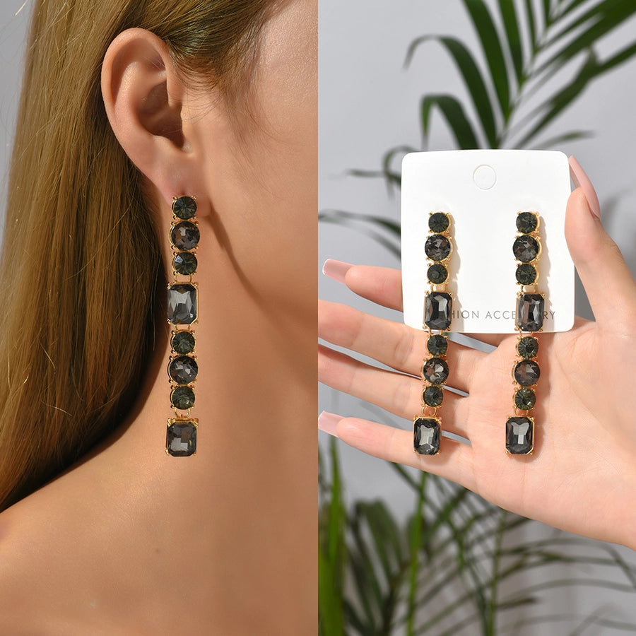 style geometric gemstones