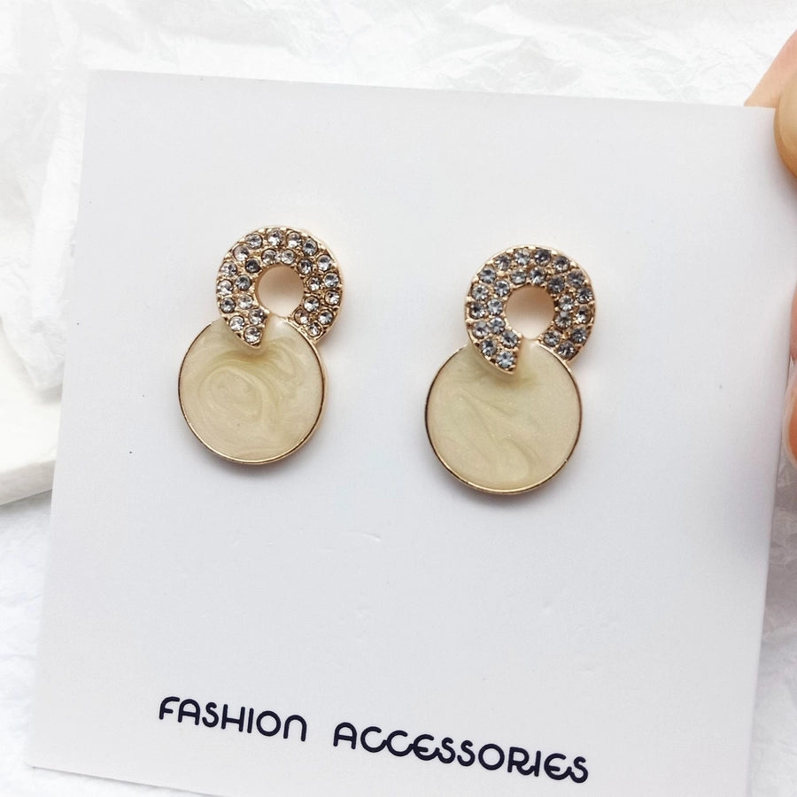 geometric enamel rhinestones