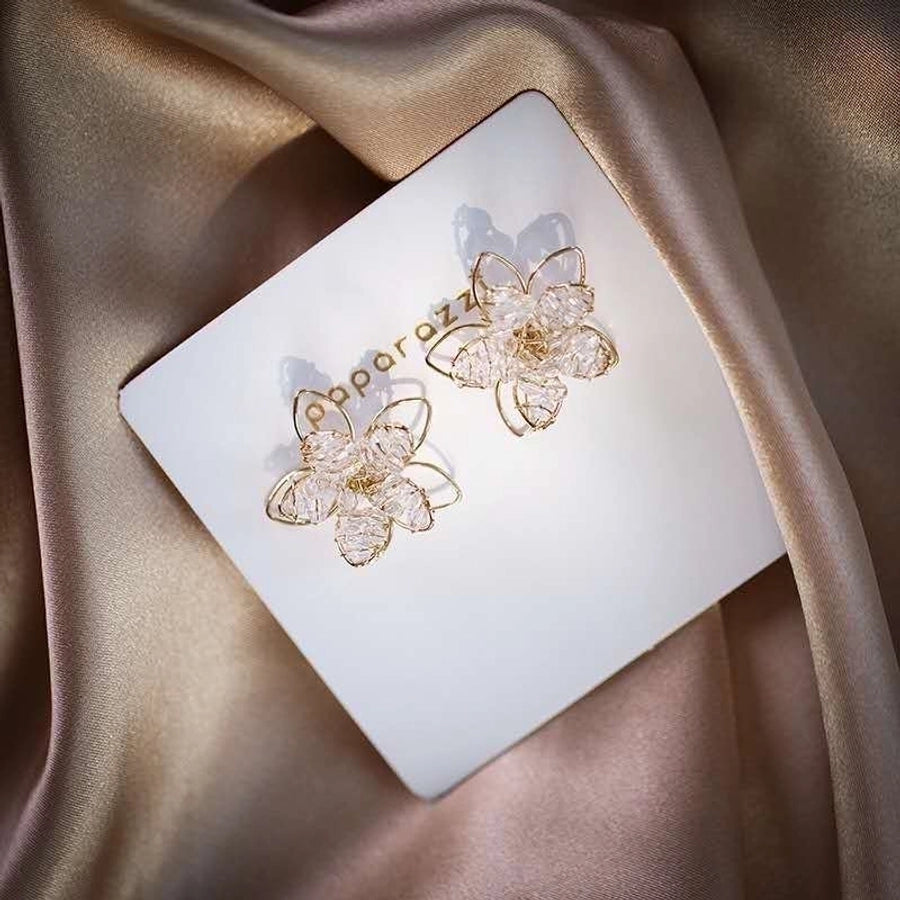 lady flower crystal