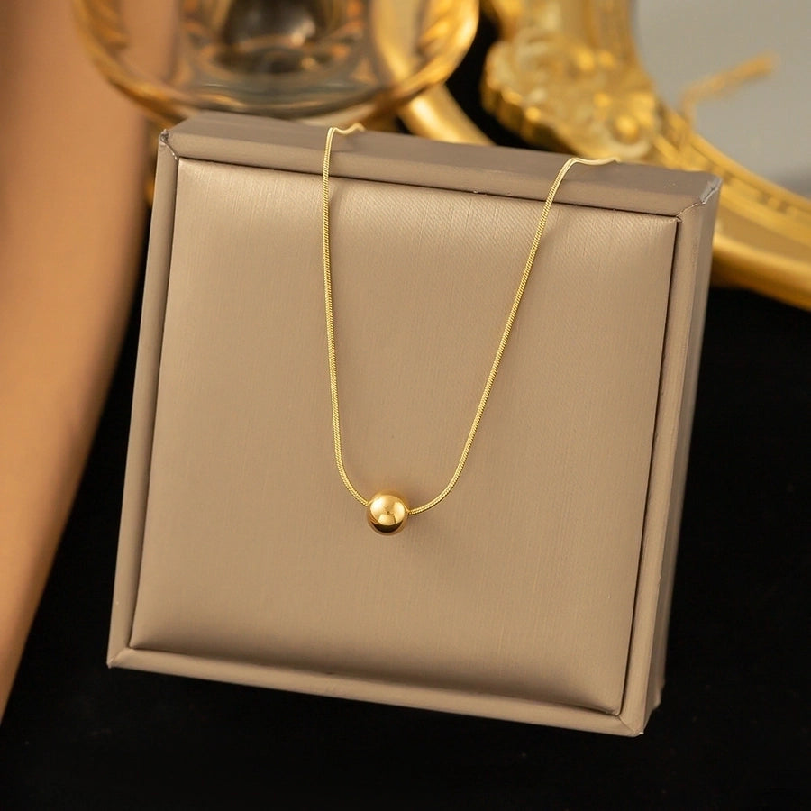 Heart Titanium steel Necklace