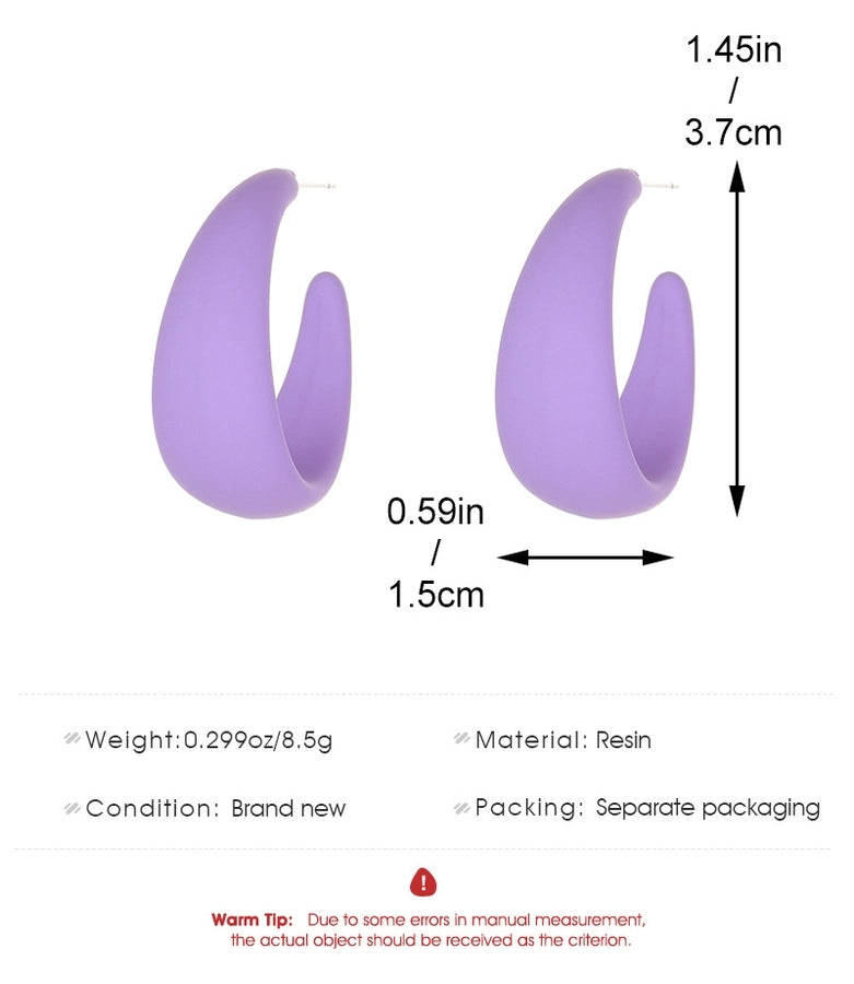 c shape resin