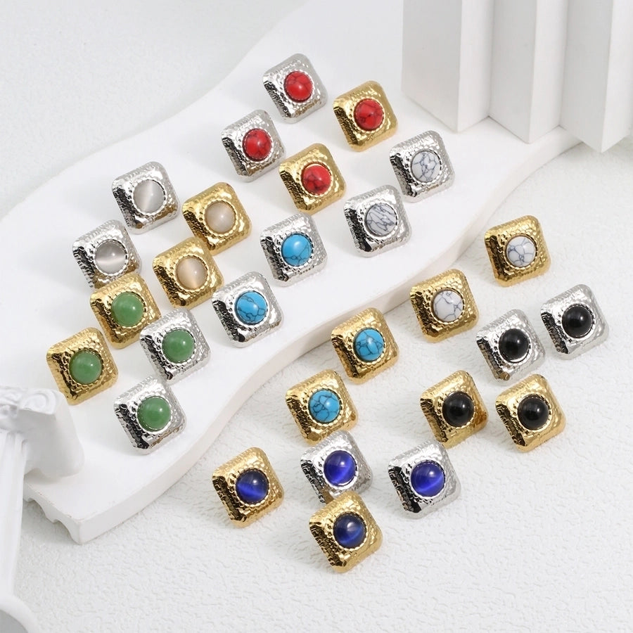 Square Inlay Stainless Steel