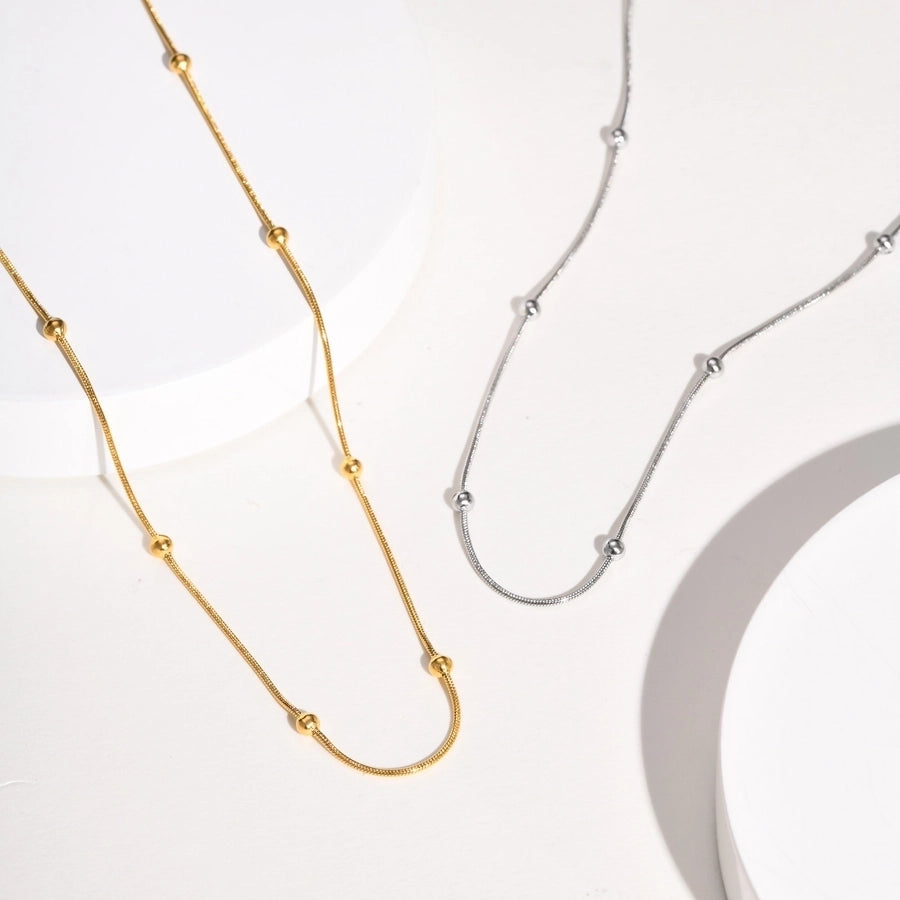 Ball Stainless Steel Necklace