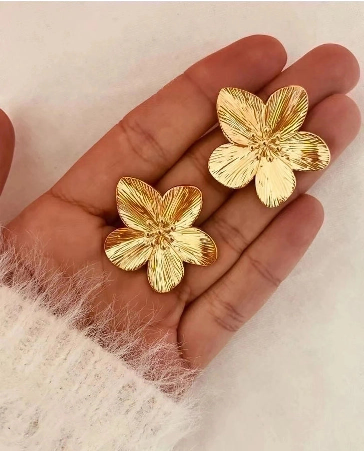 Butterfly Stainless Steel Turquoise Rings Earrings