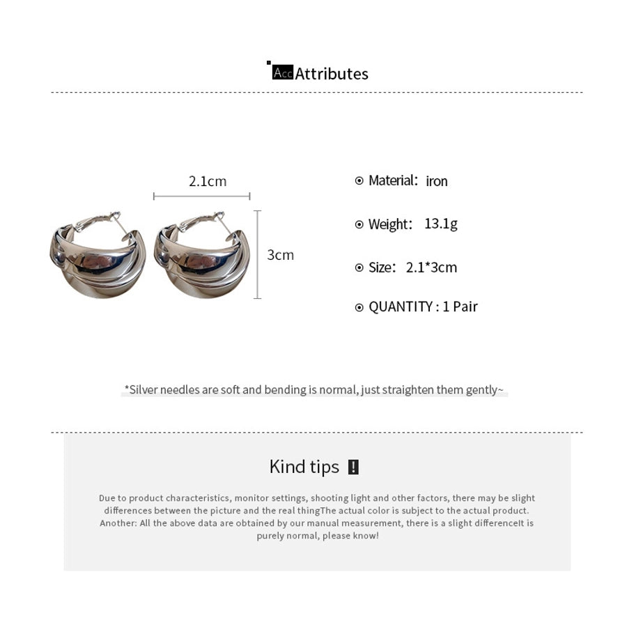 Iron Earrings