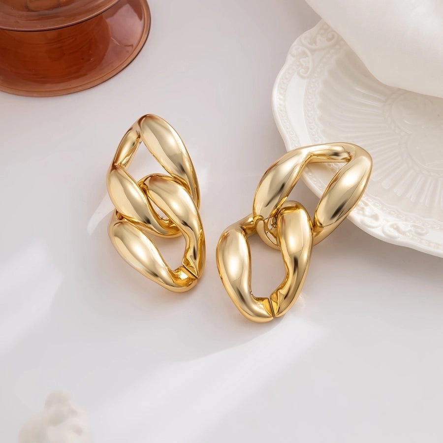 irregular shape earrings