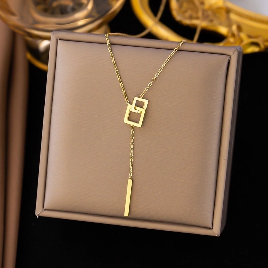 Heart Titanium steel Necklace