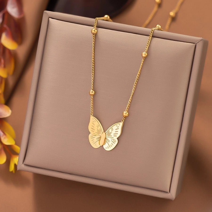 Heart Titanium steel Necklace