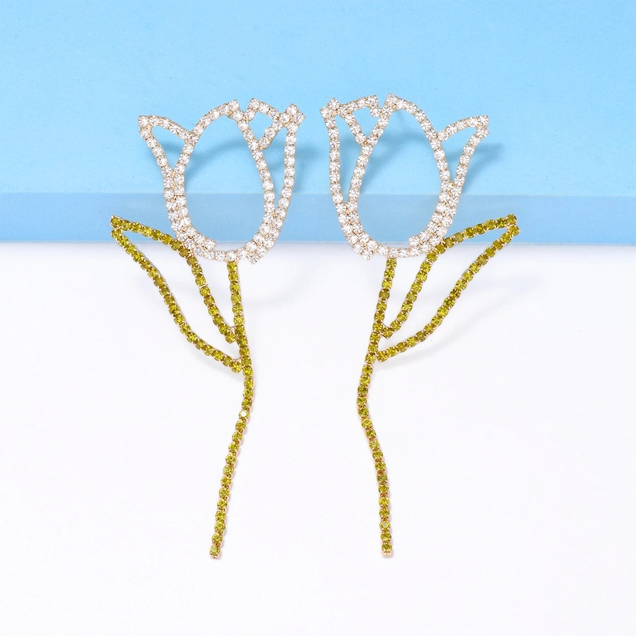 elegant flower ear