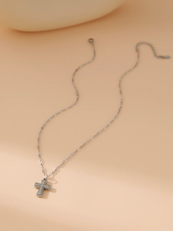 Cross Stainless Steel Necklace