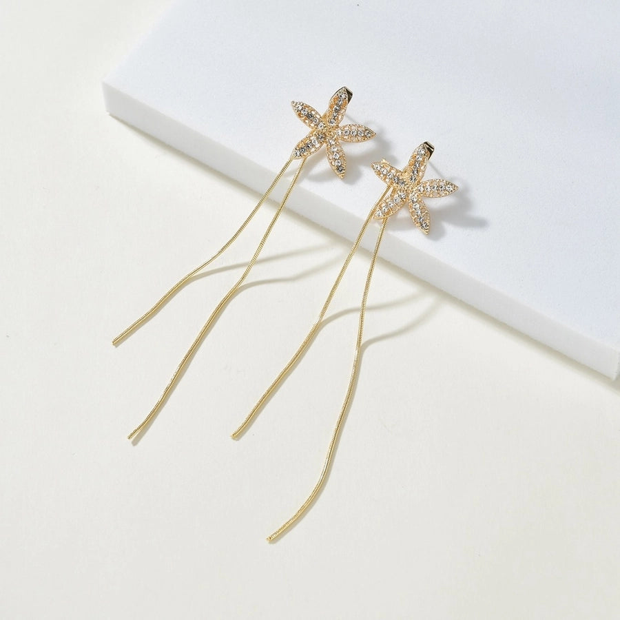 Simple Style Flower Alloy