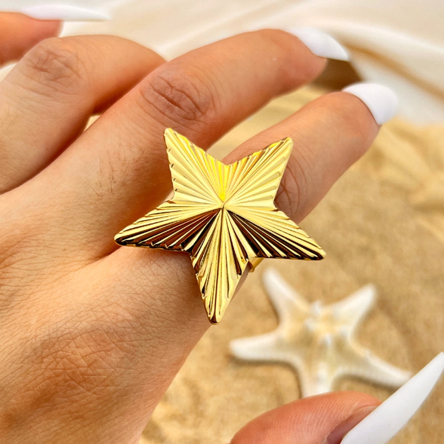 Retro Luxurious Pentagram Steel