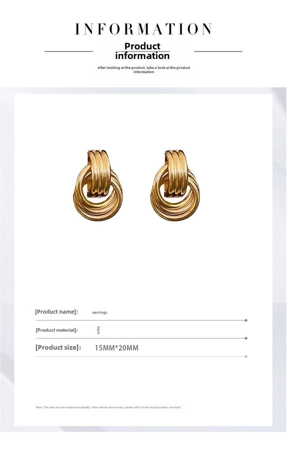 double earrings summer