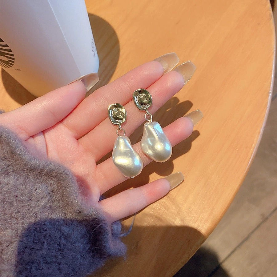 elegant flower earrings