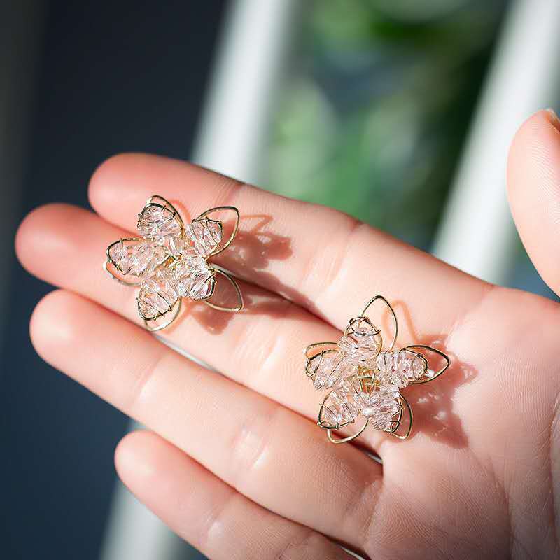 lady flower crystal