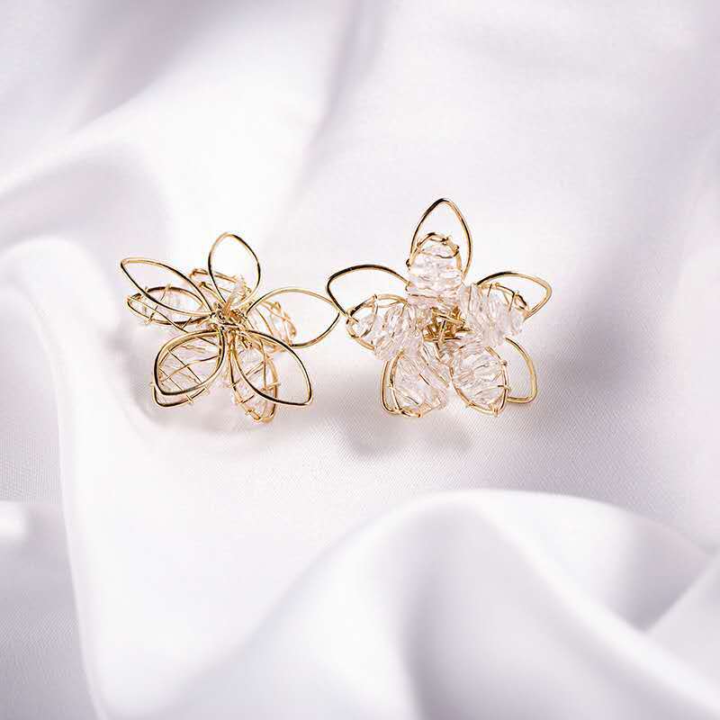 lady flower crystal