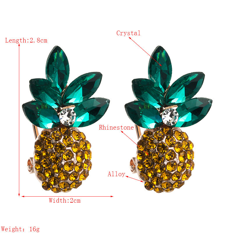Fruit Gemstones Earrings