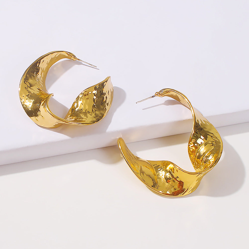 Plating Hoop Earrings