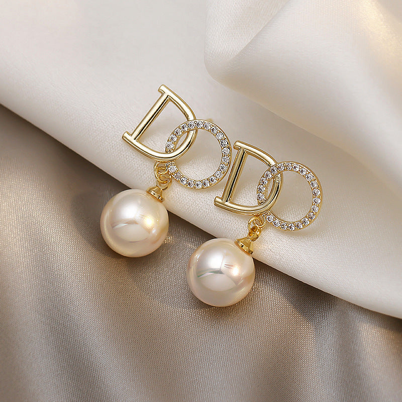 elegant flower earrings