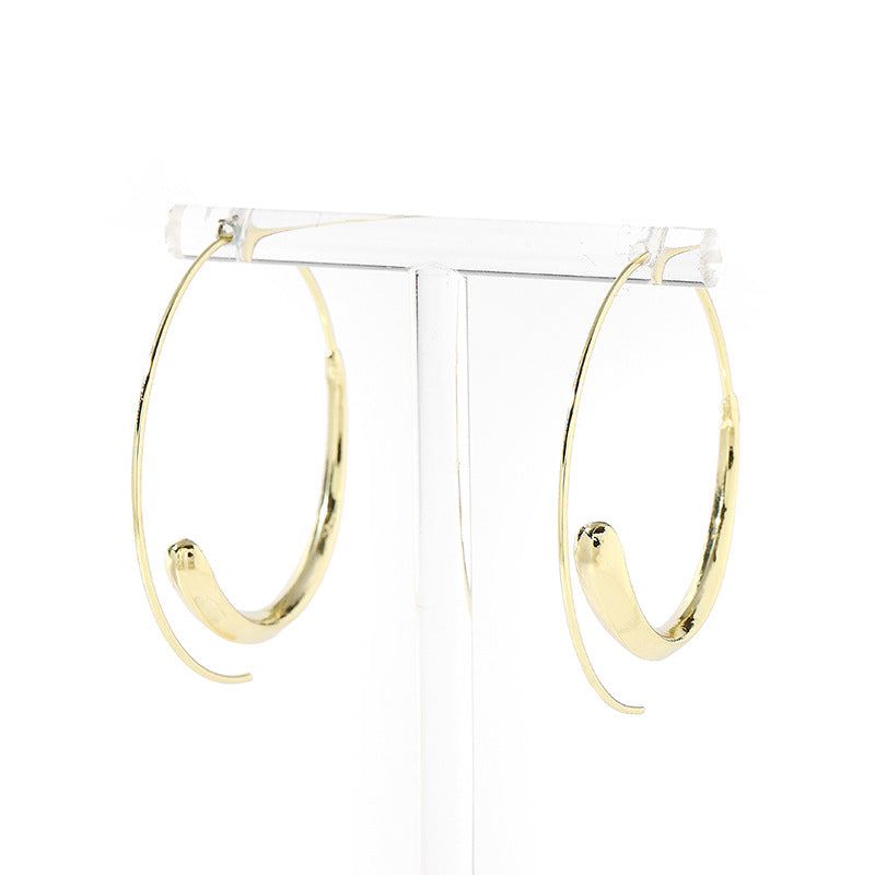 hoop earrings