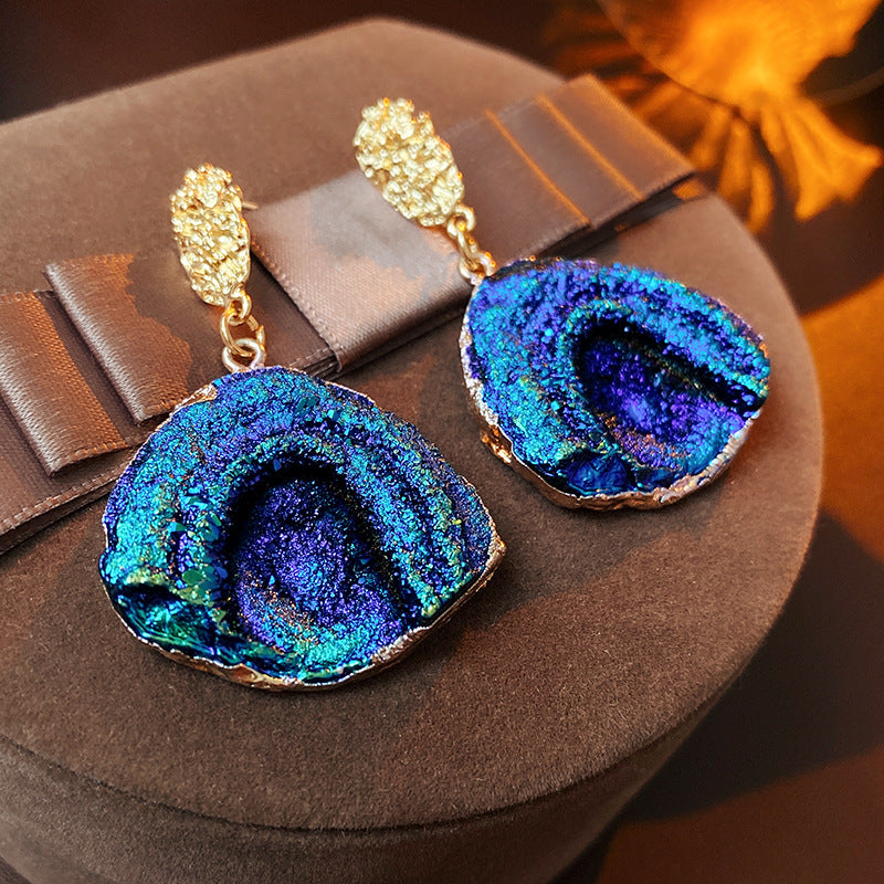retro oval resin
