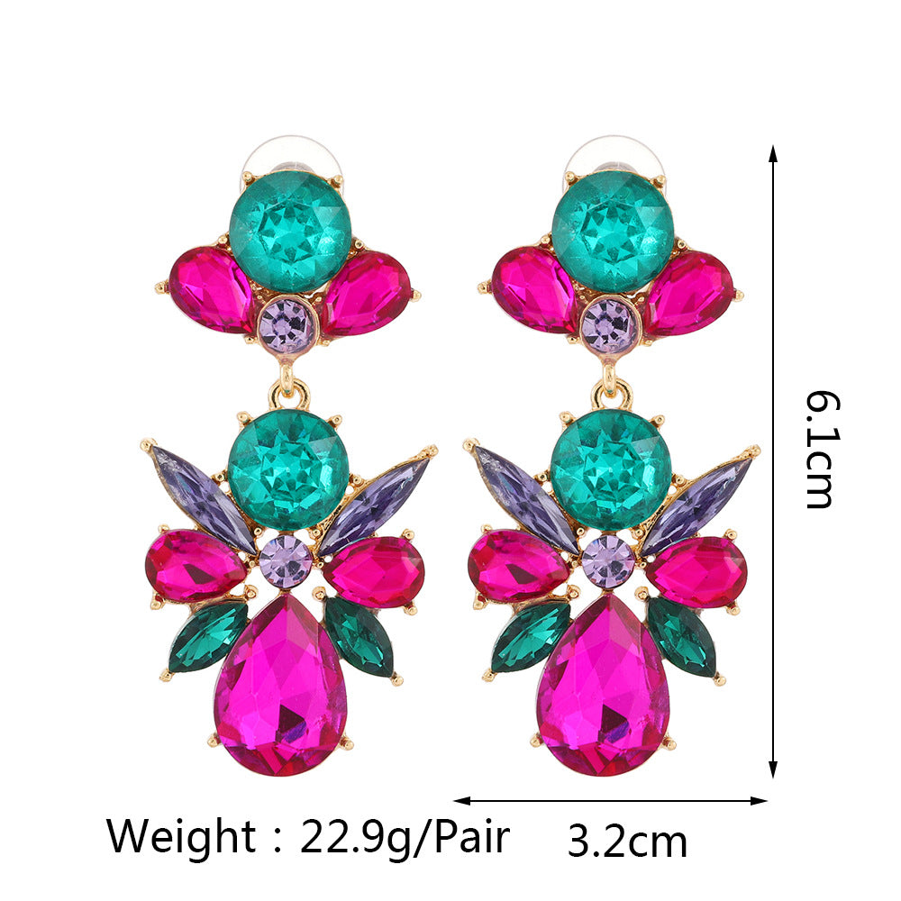 retro ethnic style flower