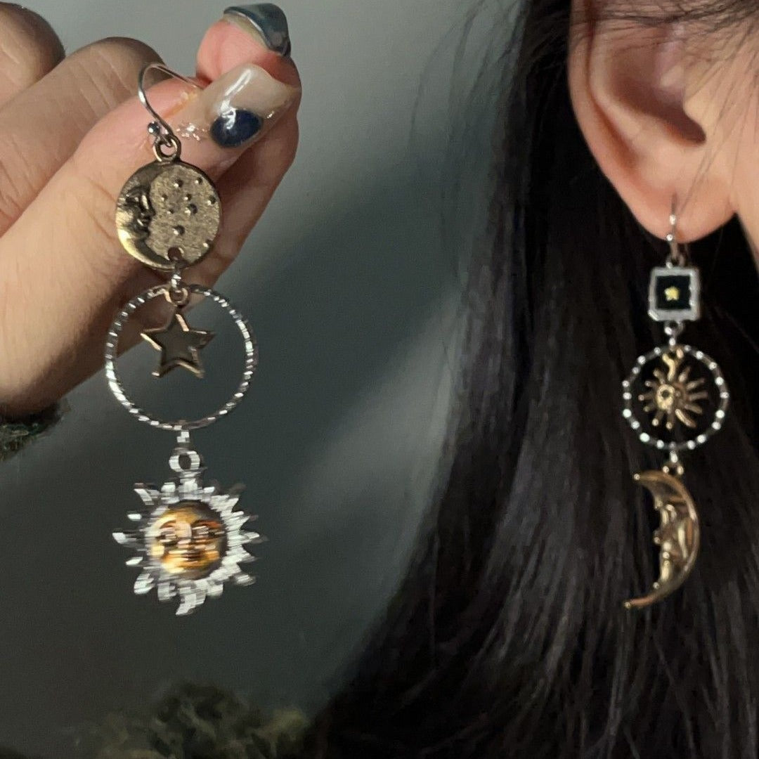 Star Moon Asymmetrical