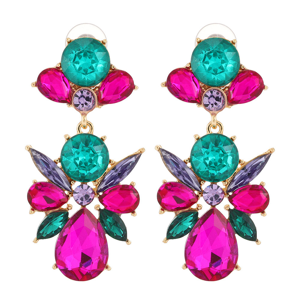 retro ethnic style flower