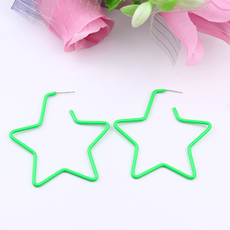 star heart shape arylic