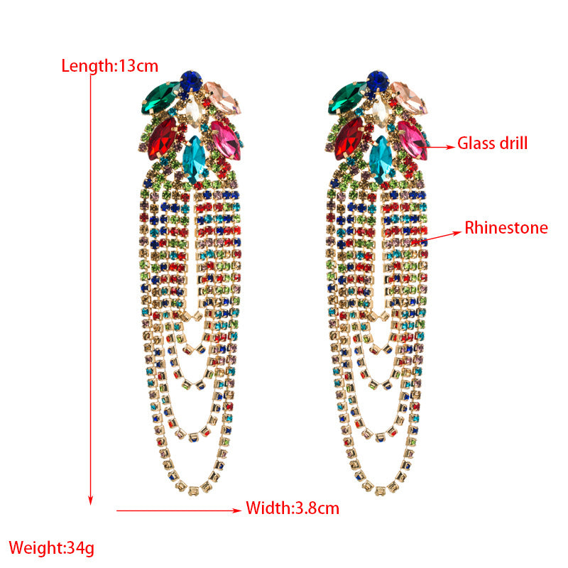 water droplets earrings