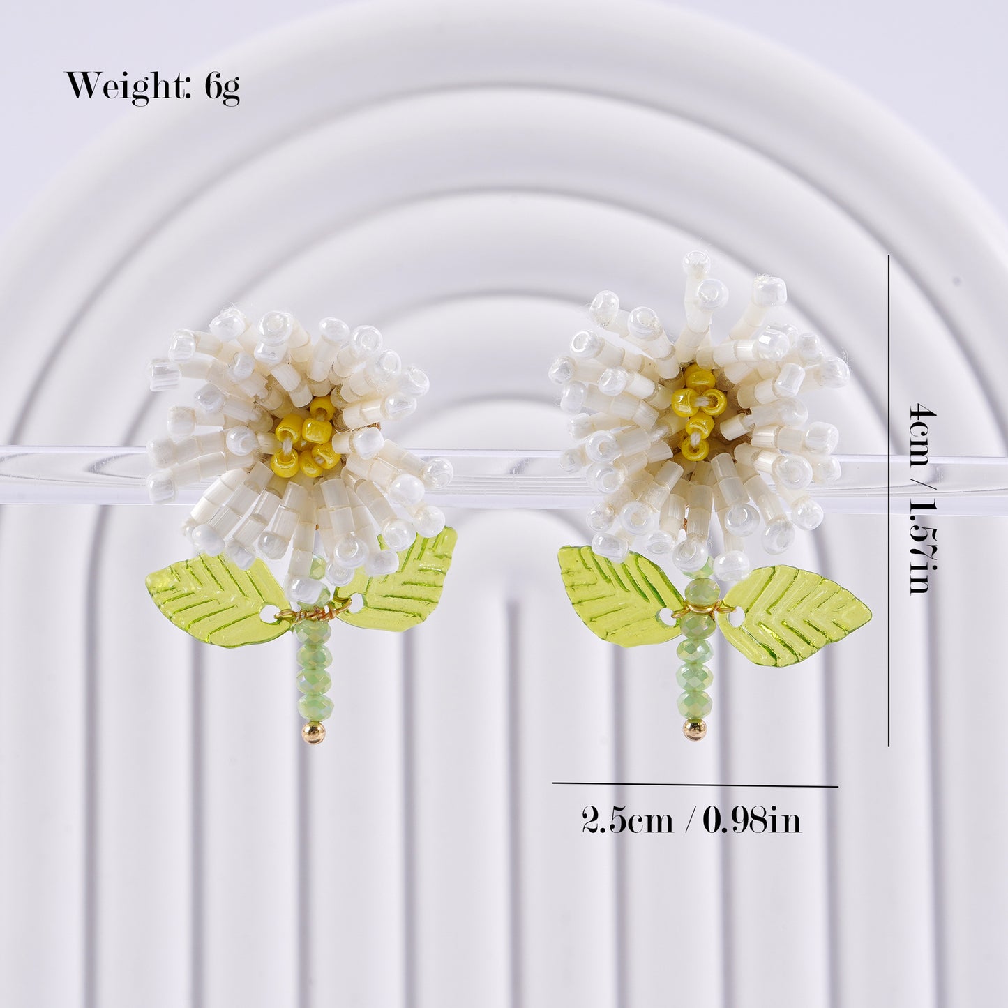 Flower Beaded Arylic