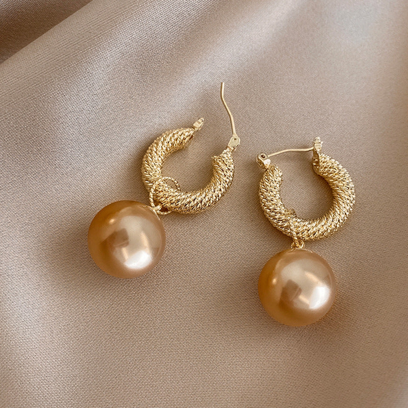 elegant flower earrings