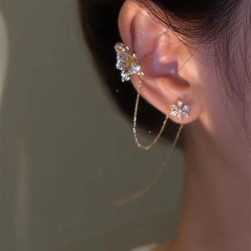 style flower butterfly