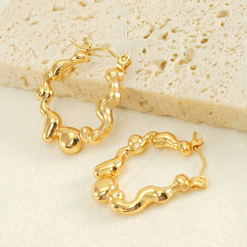 Stainless Steel Hoop Earrings