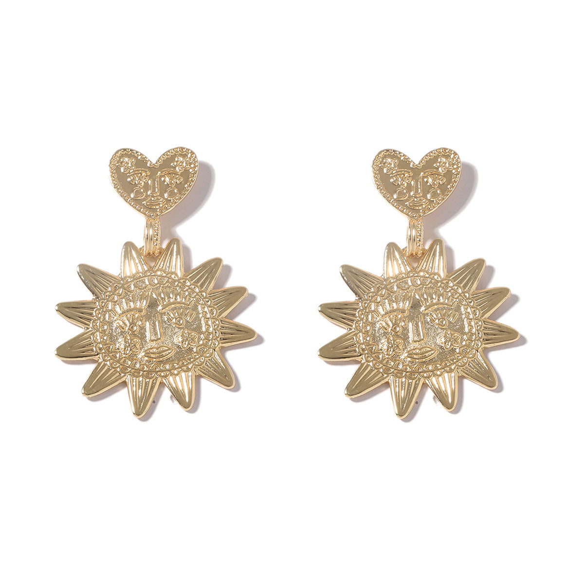 Sun Heart Shape